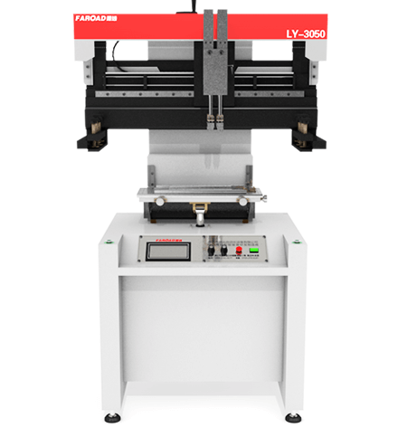 Semi-auto solder paste printer_500mm_front side